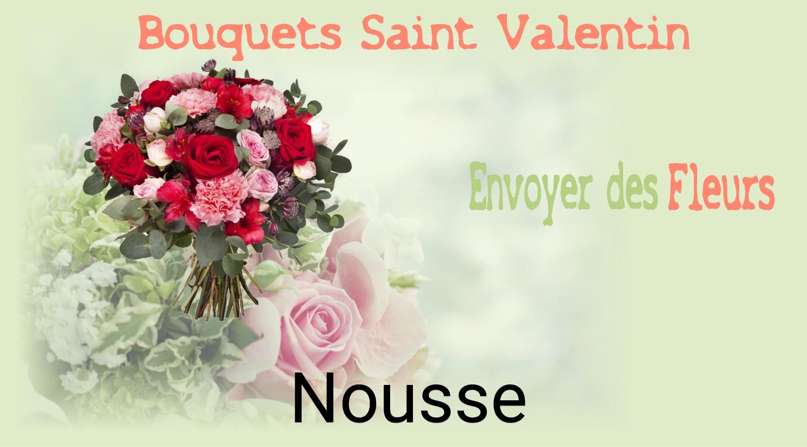 Roses de Saint-Valentin livrées à Nousse